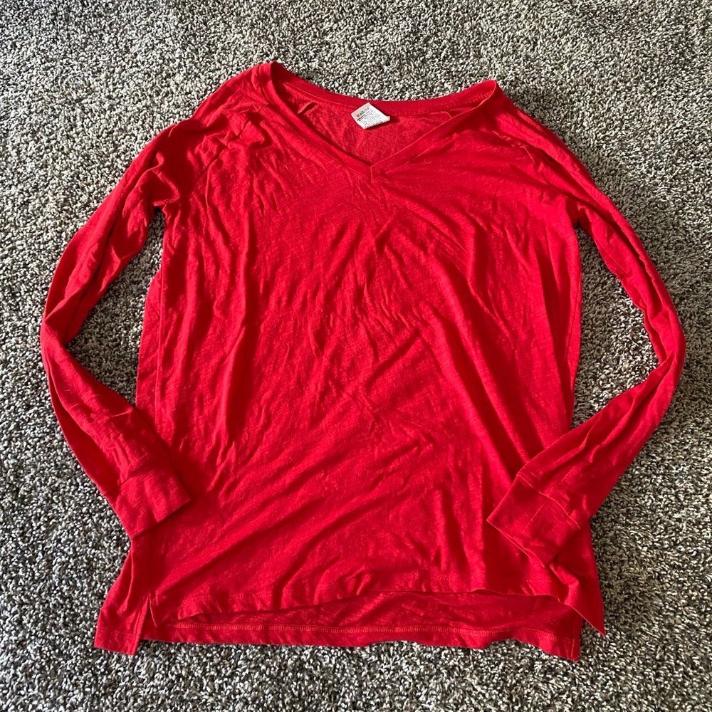 Pink Red Long Sleeve